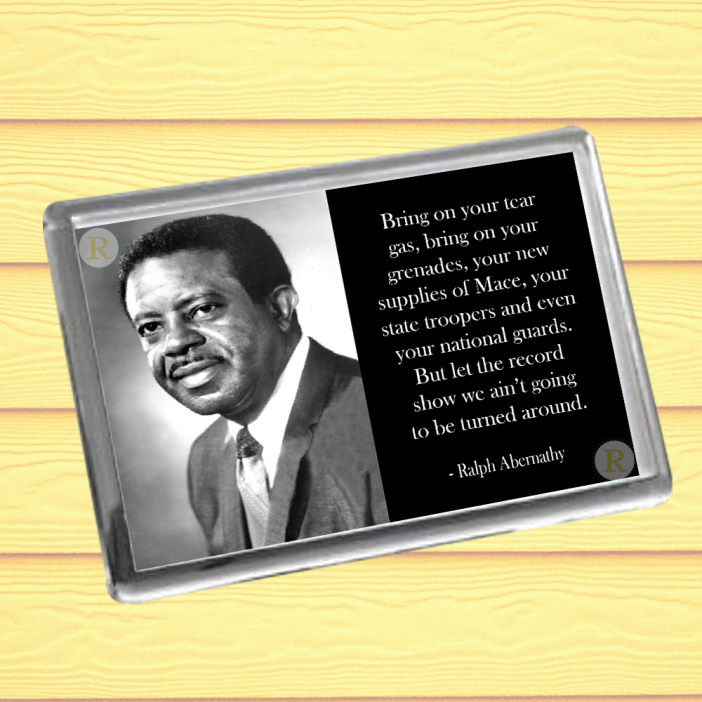 Ralph Abernathy Fridge Magnet